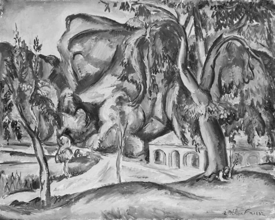Sous le figuier by Emile Othon Friesz