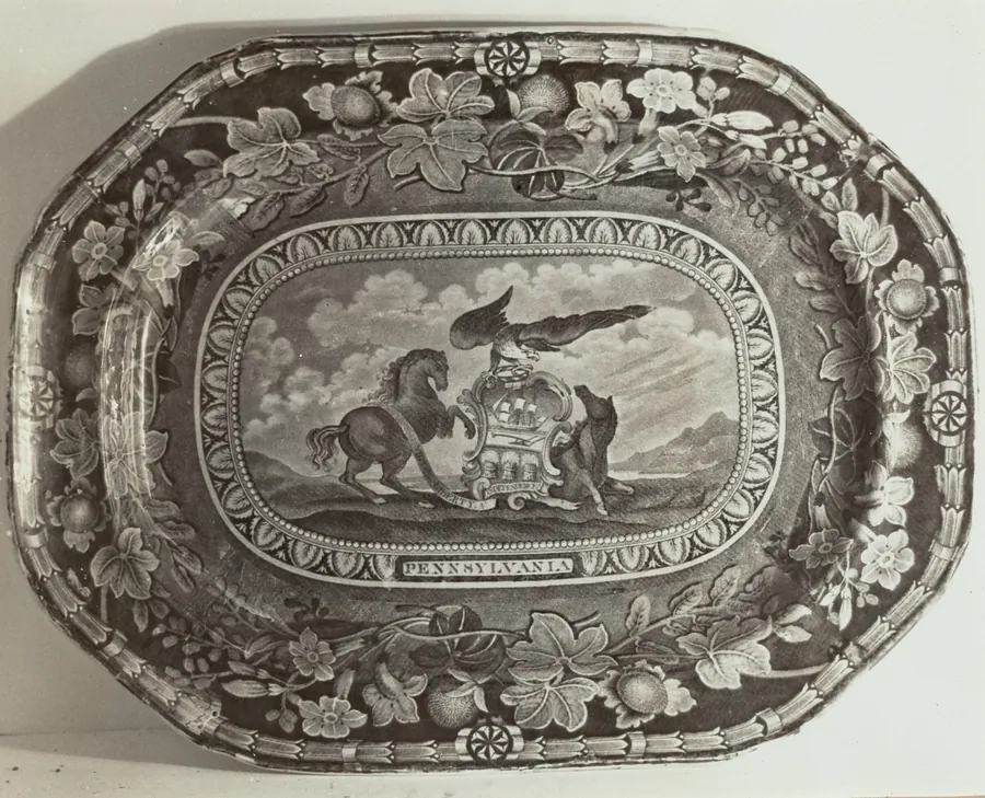 Platter - "Pennsylvania Arms" by Helmut Hiatt
