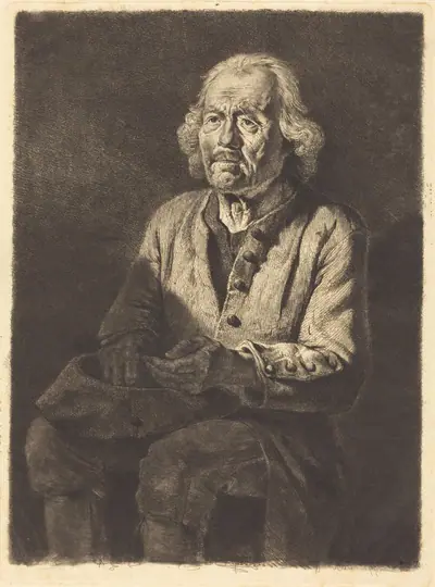 The Old Peasant Girard