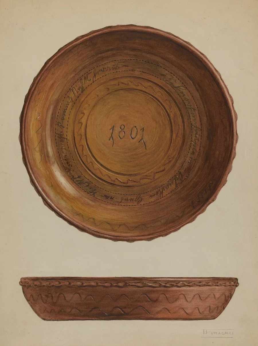 Pa. German Dish by Frank Fumagalli
