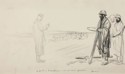 Au front de Champagne - Les dernieres prieres