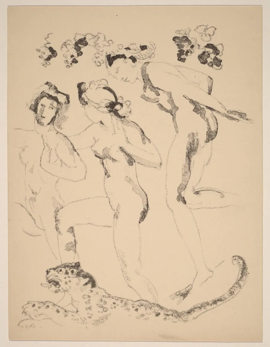 Bacchantes by Arthur B. Davies