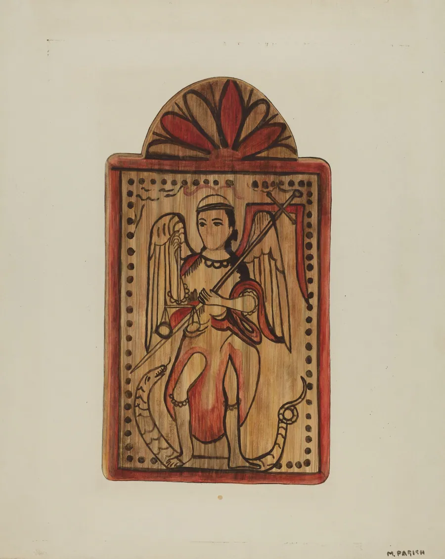 Santo (St. Michael) by Margery Parish