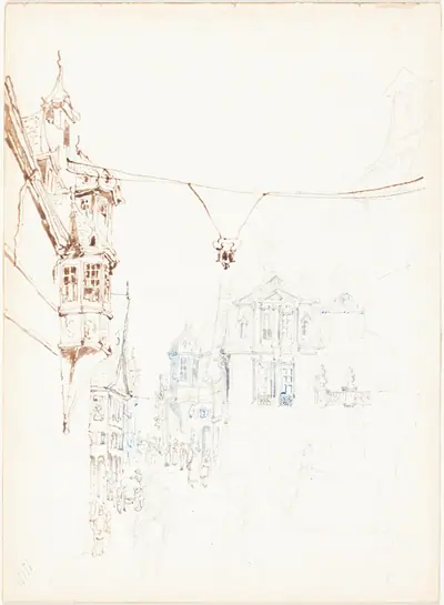 Continental Street Scene