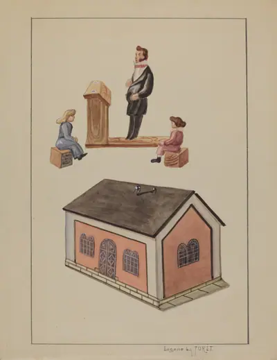 Toy School House