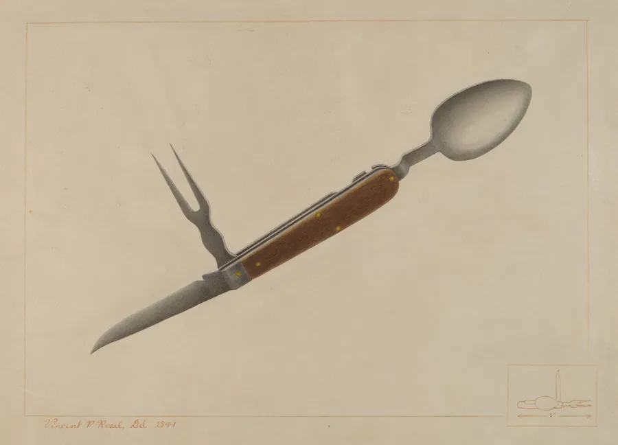 Officer's Mess Knife by Vincent P. Rosel