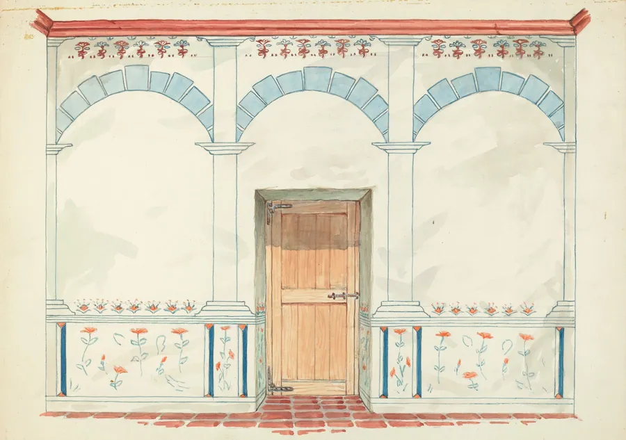 Restoration Drawing by Robert W.R. Taylor