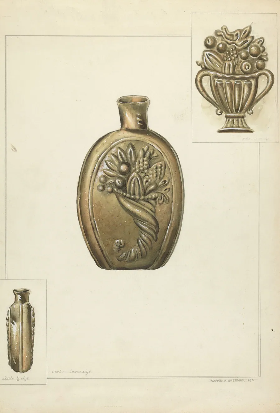 Flask by Howard H. Sherman
