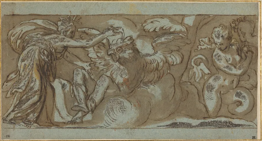 Ceres Changing Ascalaphus into a Bird of Evil Omen by Paolo Farinati