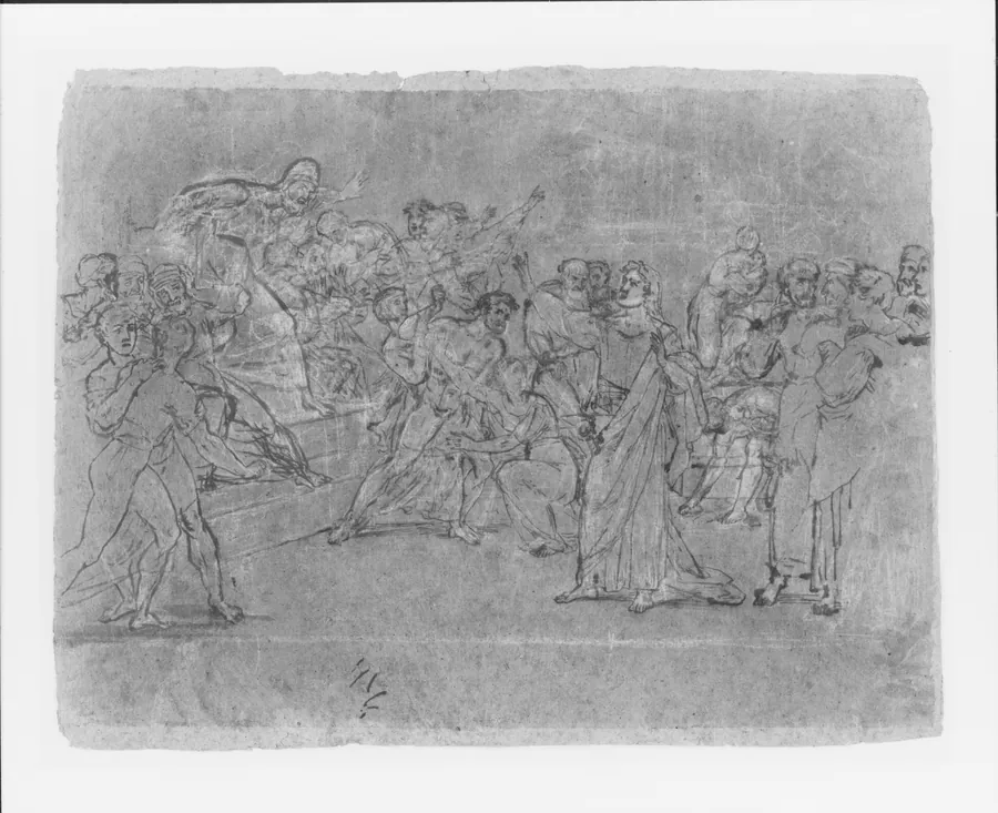 The Stoning of Saint Stephen by Washington Allston