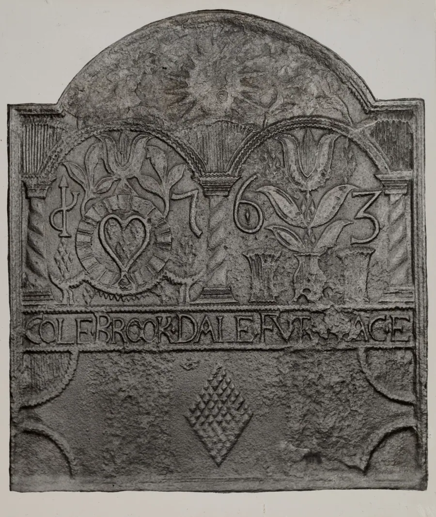 Stove Plate by Charles Von Urban