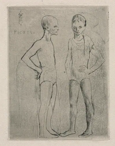 The Two Saltimbanques