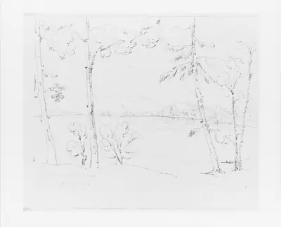Sketchbook of Lake George, Catskill Mountains, and Hudson River Subjects