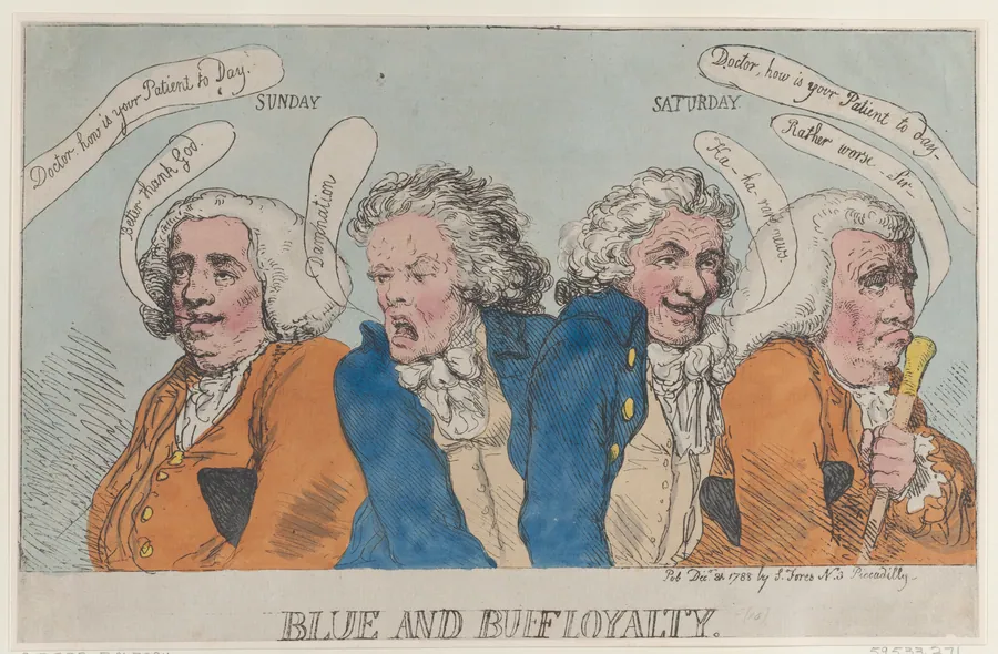 Blue and Buff Loyalty by Richard Brinsley Sheridan