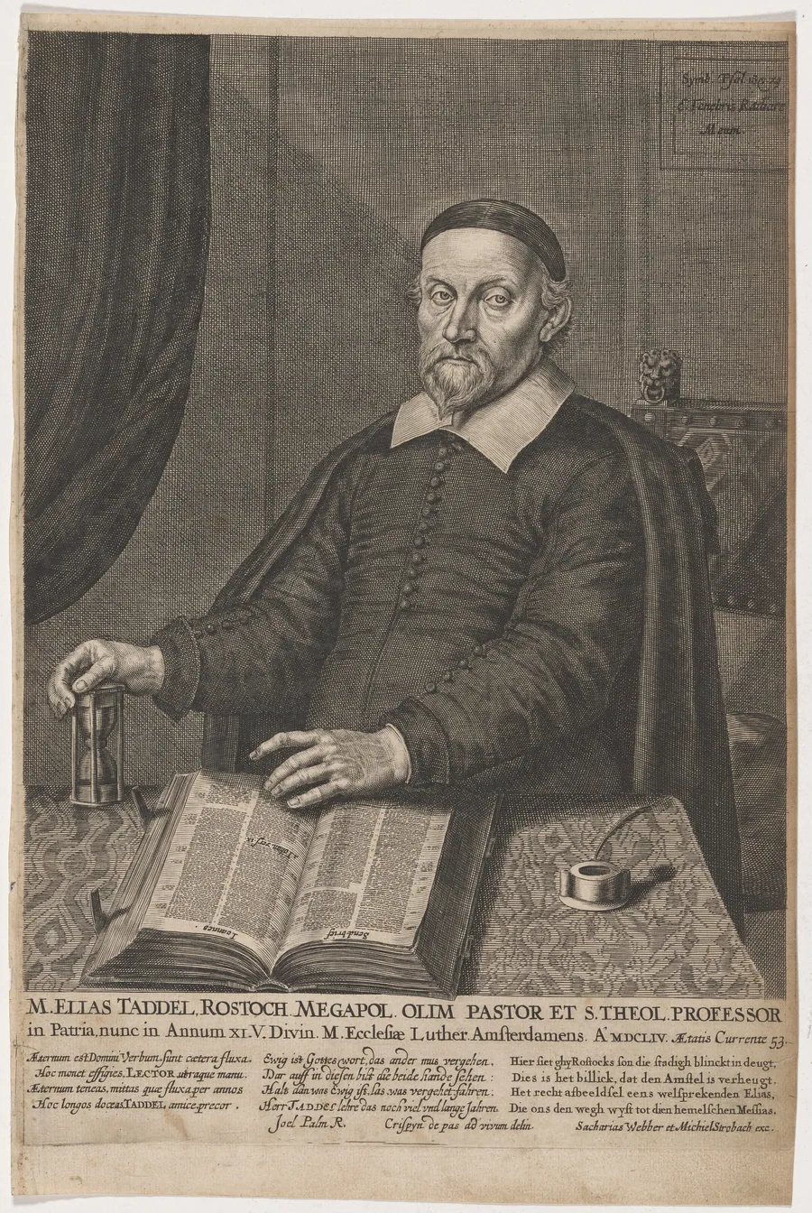 Elias Taddel by Crispijn van de Passe II