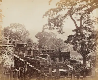 Japanese Temple Graveyard, Shuntoji, Nagasaki