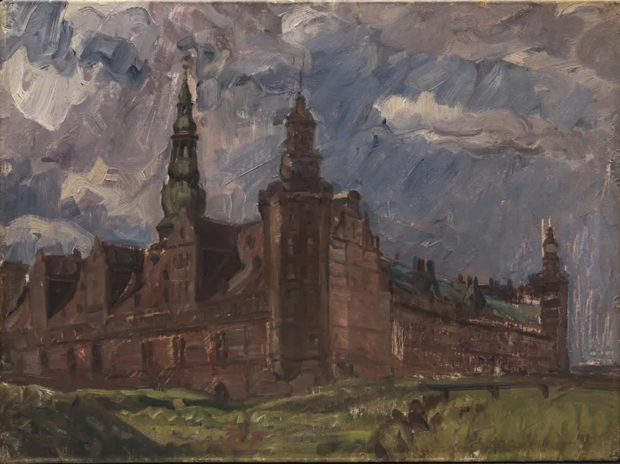 Kronborg set fra sydøst by Albert Gottschalk