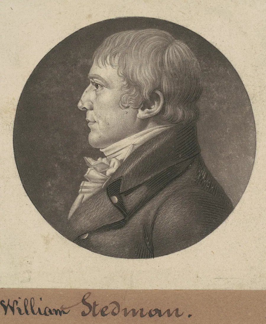 William Stedman by Charles B. J. Févret de Saint-Mémin