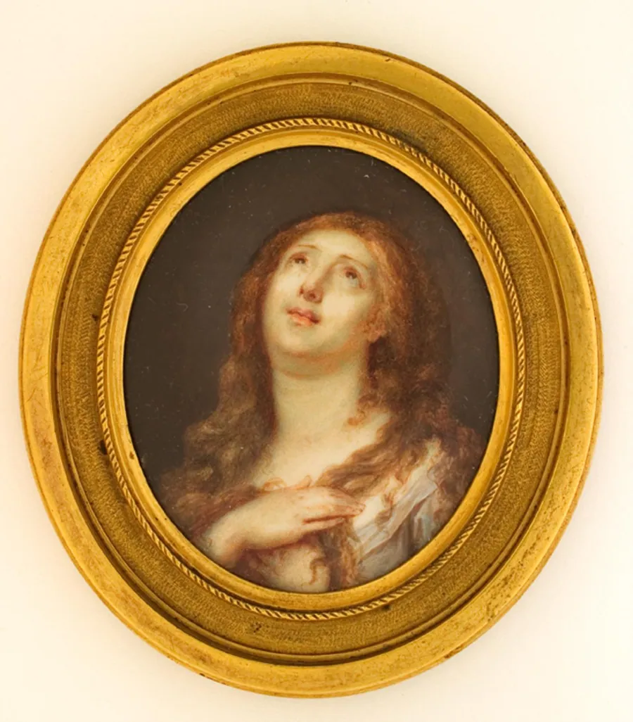 En bedende Magdalene by Cornelius Høyer