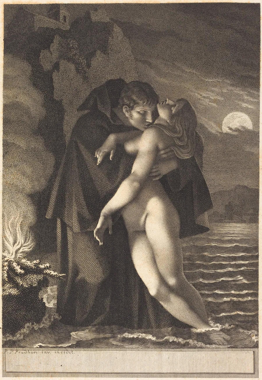 Phrosine and Melidore by Pierre Paul Prud'hon
