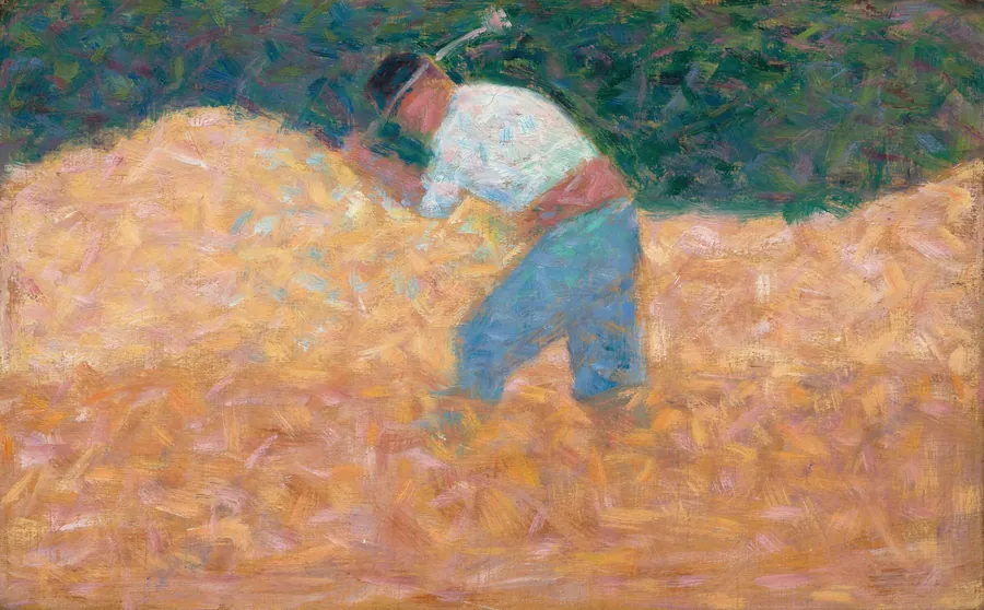 The Stone Breaker by Georges Seurat