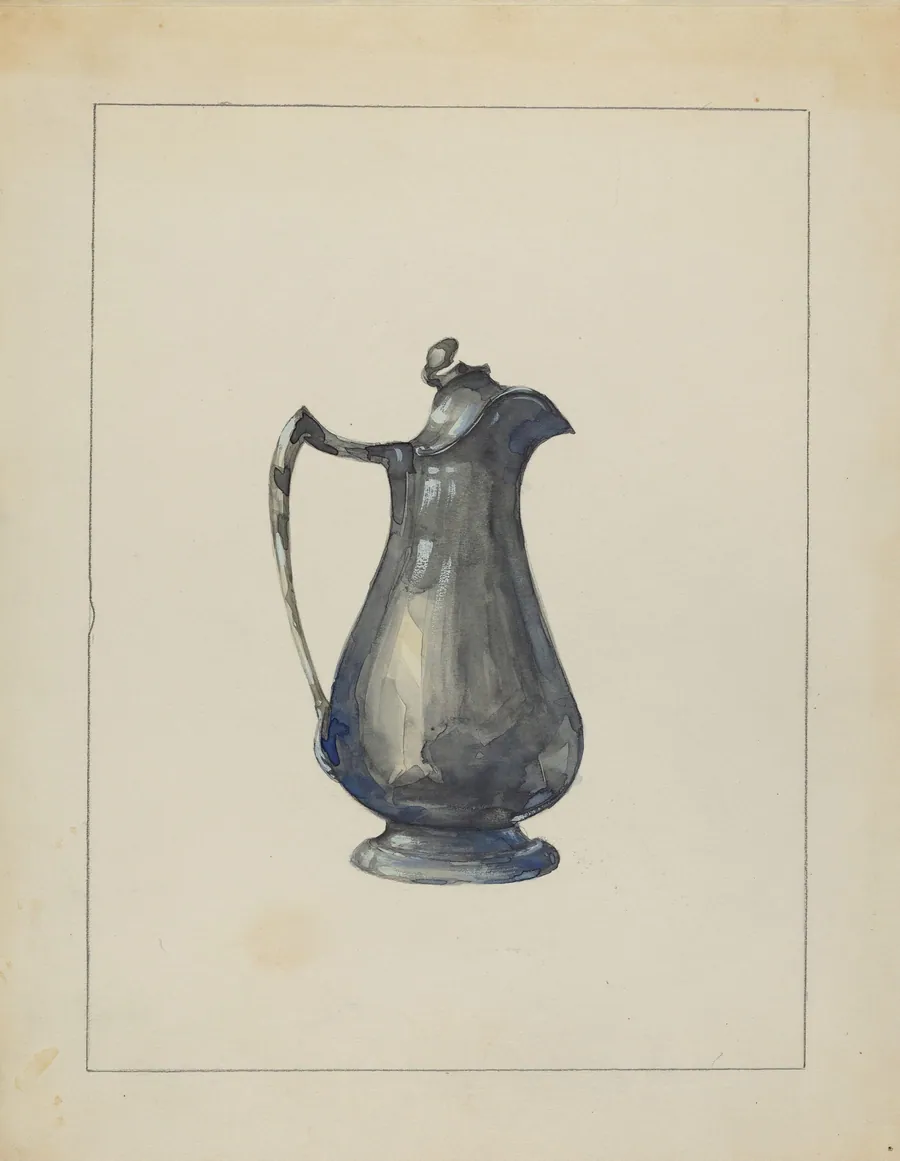 Pewter Pitcher by John Oster