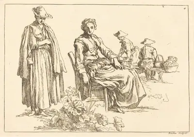 Figures in a Landscape
