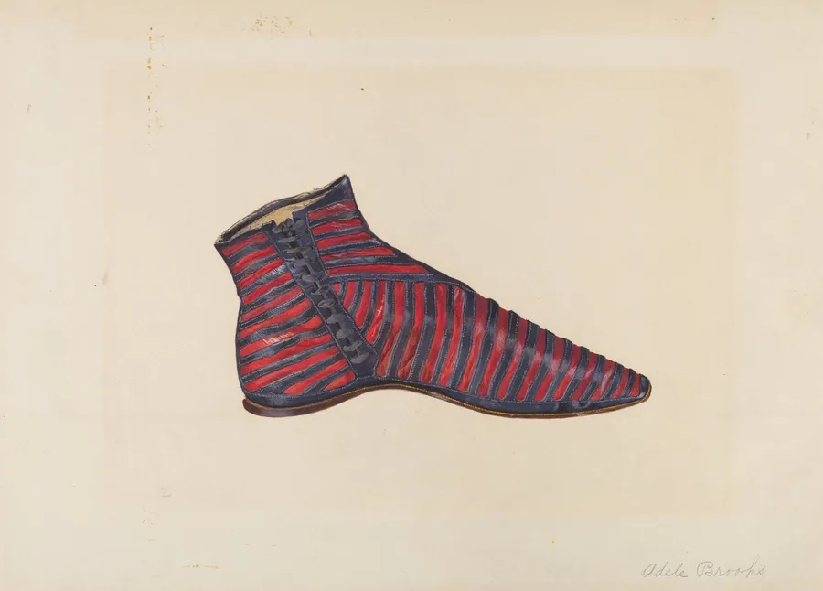 Woman's Slipper by Adele Brooks