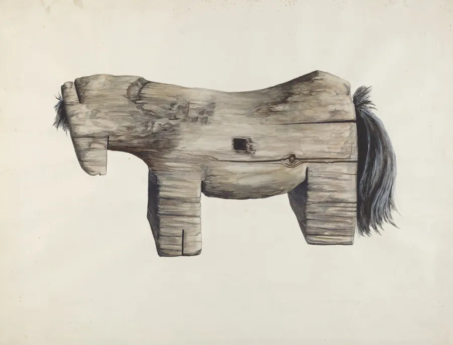 Horse by Einar Heiberg