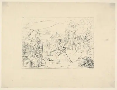Formation of Guerrilla Bands (from Confederate War Etchings)