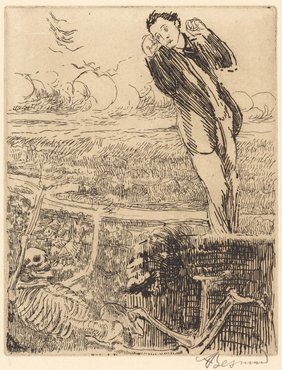 Vertigo (Le vertige) by Albert Besnard