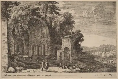 The Grotto of the Nymph Egeria