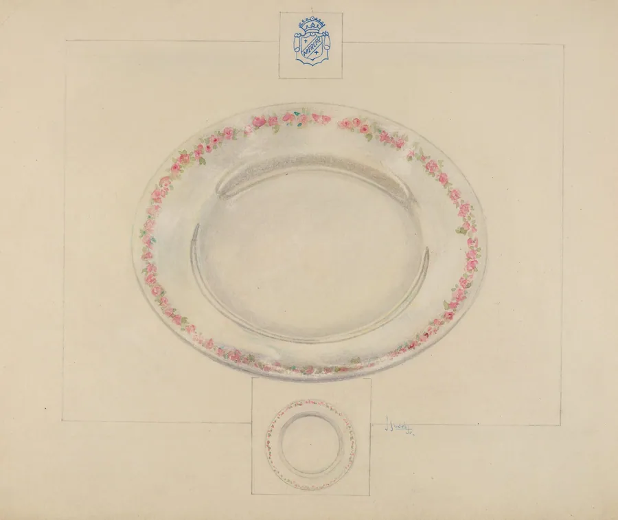 Cake Saucer by Joseph Sudek