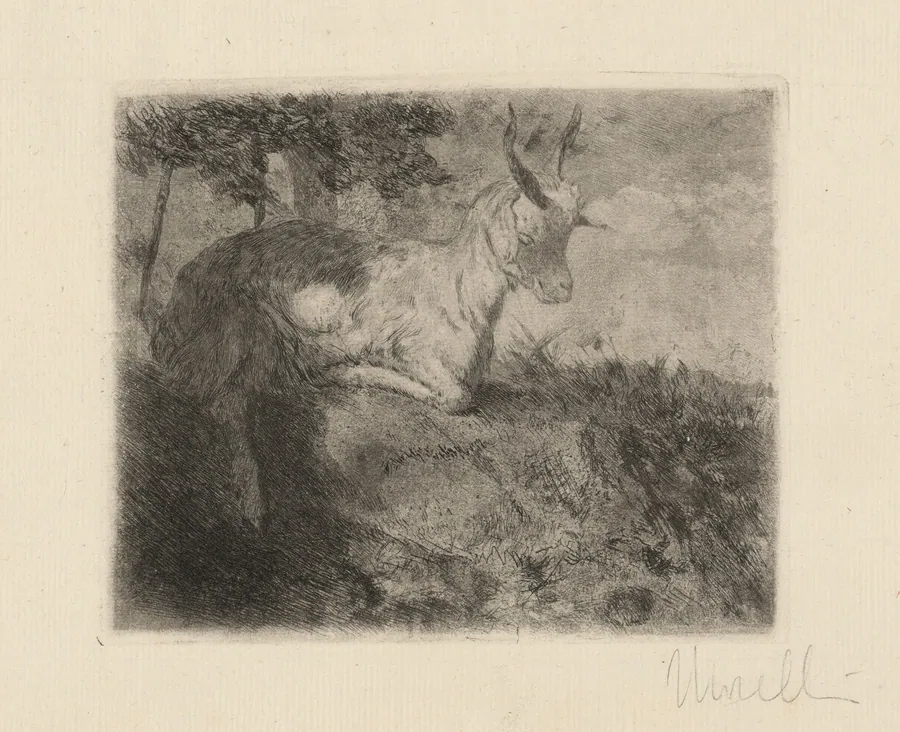 The Little Goat (La capretta) by Domenico Morelli