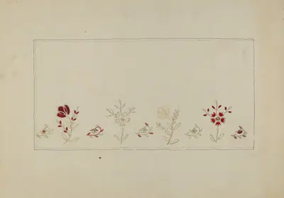 Needlework on Altar Cloth