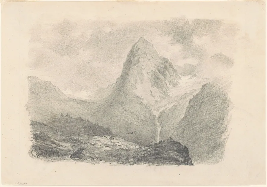 The Alps [recto] by John Singer Sargent