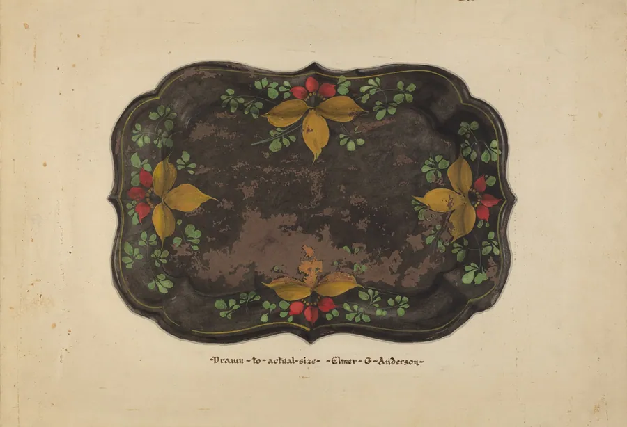 Fruit Tray by Elmer G. Anderson