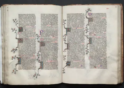 The Gotha Missal:  Fol. 87v, Text