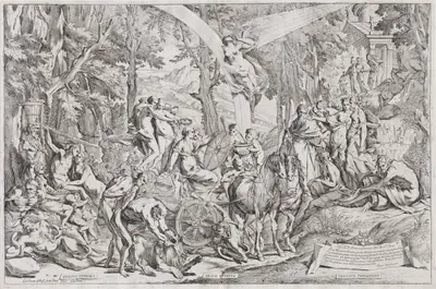 The Triumph of Painting on Parnassus