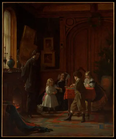 Christmas-Time, The Blodgett Family