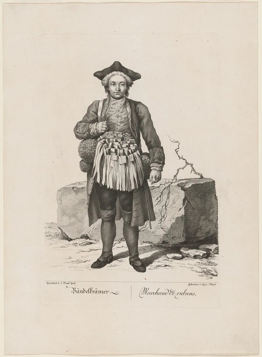 Bändelkrämer (Ribbon Seller) by Quirin Mark