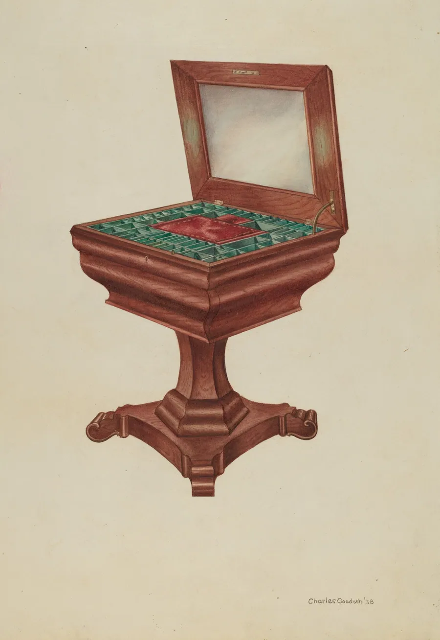 Sewing Table by Charles Goodwin