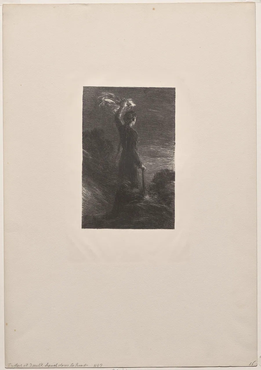 Tristan and Isolde, Act II: Signal in the Night by Henri Fantin-Latour