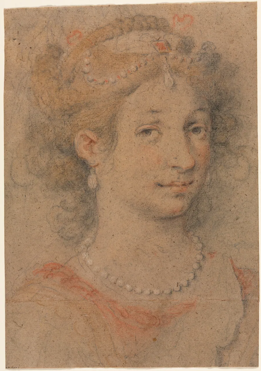 Head of a Woman by Anonymous