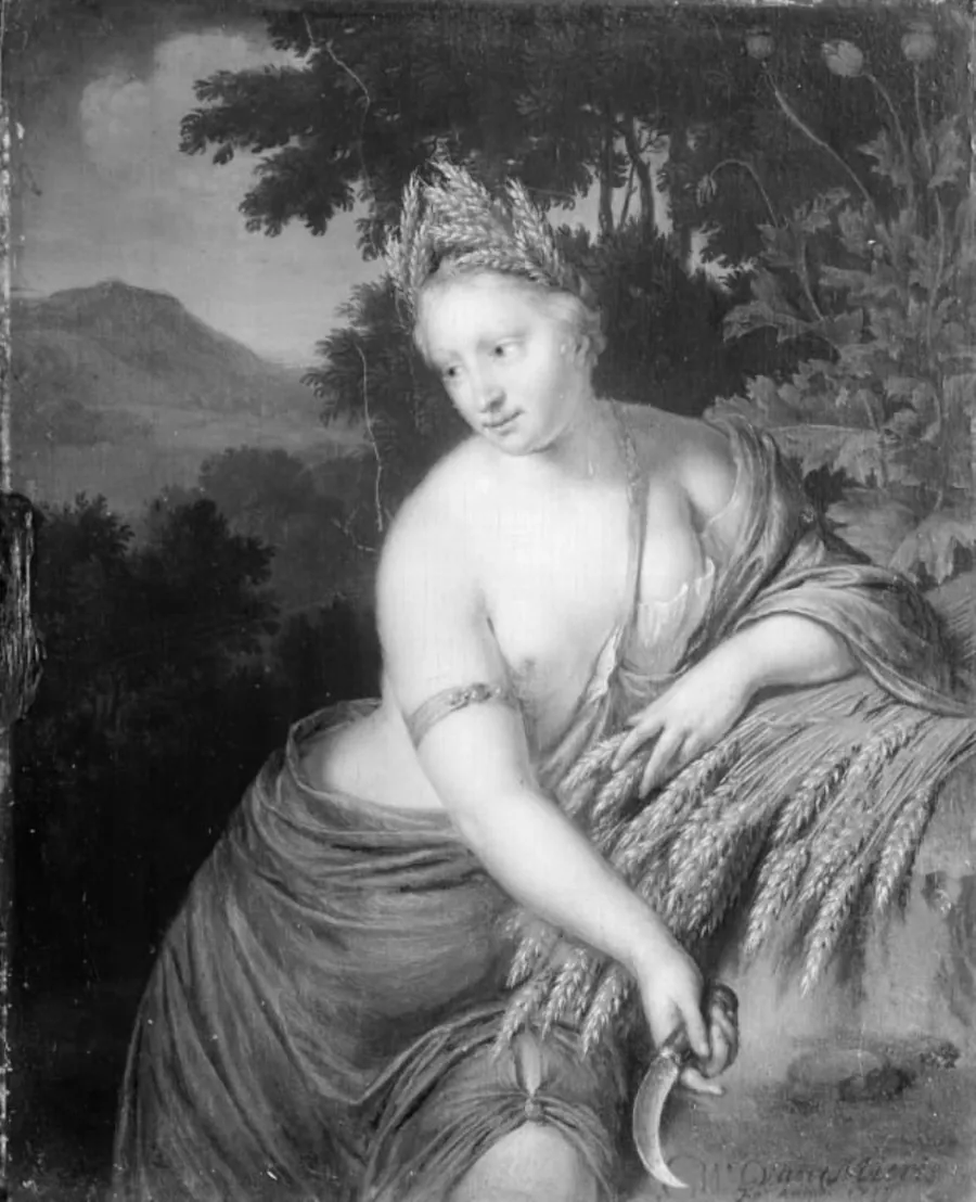 Gudinden Ceres by Willem van Mieris