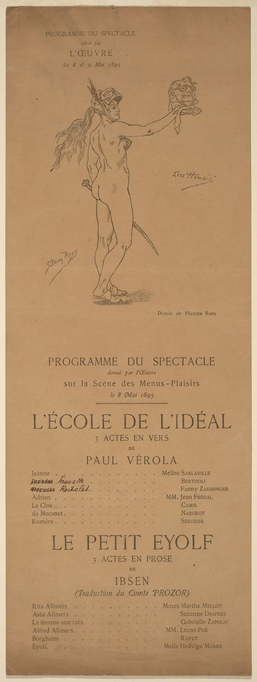 L'Ecole de l'idéal; Le Petit Eyolf by French 19th Century