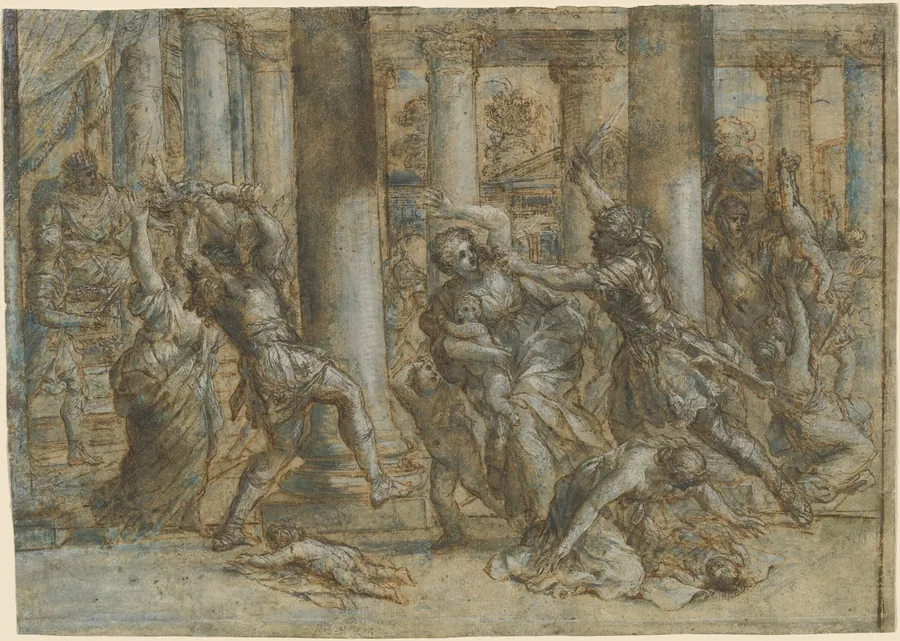 The Massacre of the Innocents by Giovanni Francesco Romanelli