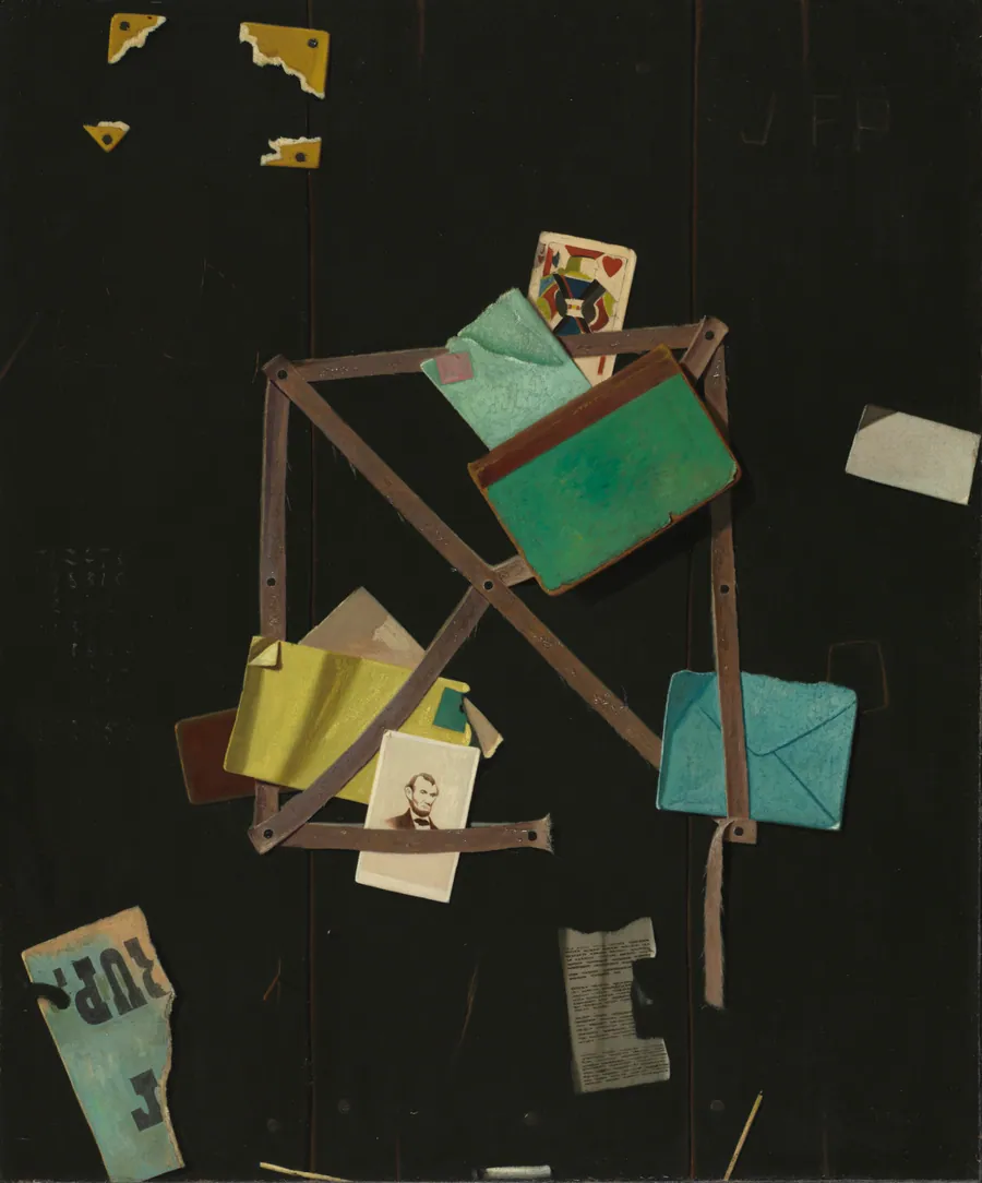 Card Rack with a Jack of Hearts by John F. Peto