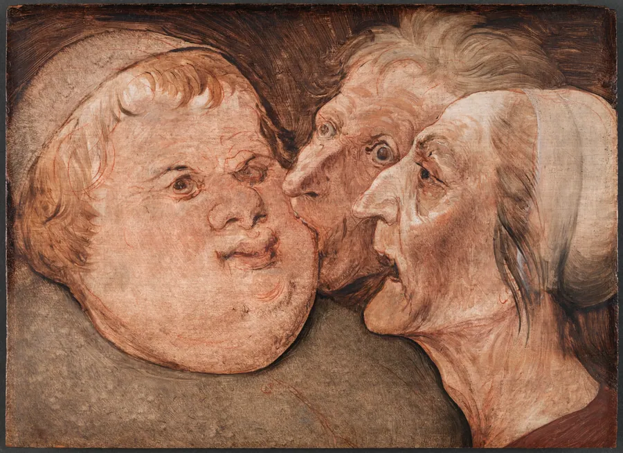 Striden mellem Fastelavn og Fasten by Pieter Bruegel (I)