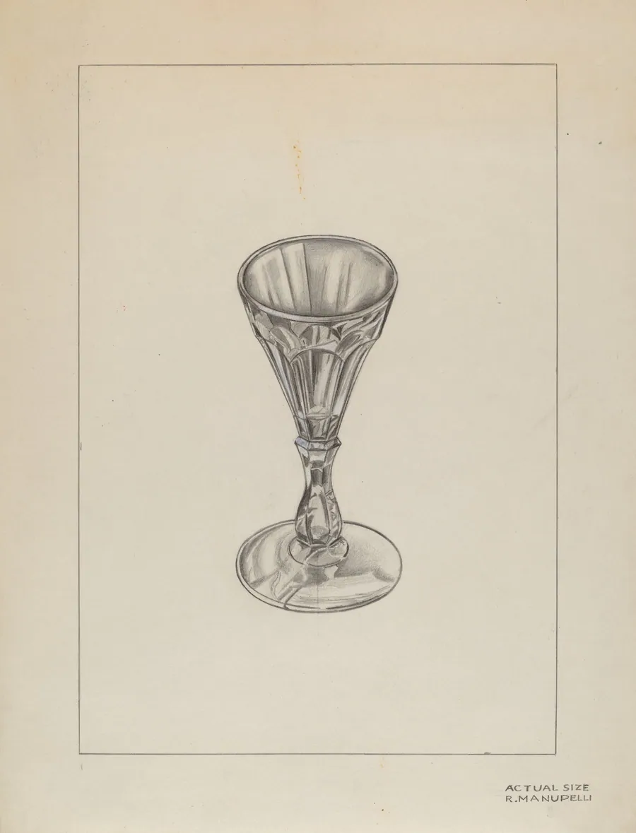 Wine Glass by Raymond Manupelli